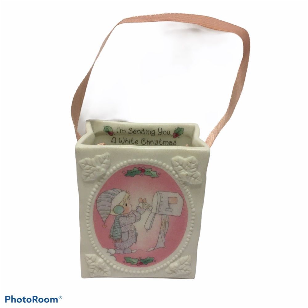 Vintage 1994 precious moments ornamants bag